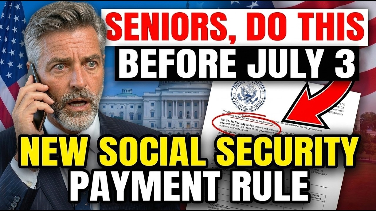 ⚠️ NEW Social Security Payment Rule Starts July 3 &mdash; What Every Senior Must Know