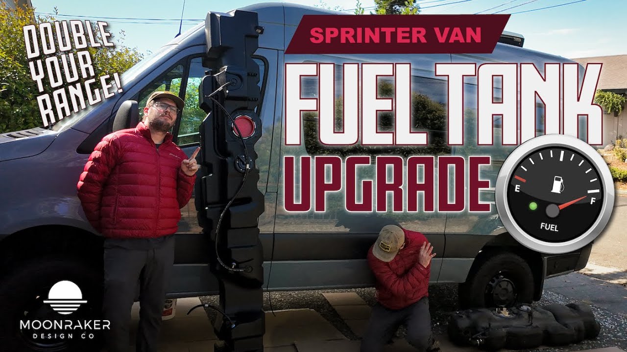 S&B 47 Gallon Sprinter Van Fuel Tank Upgrade!