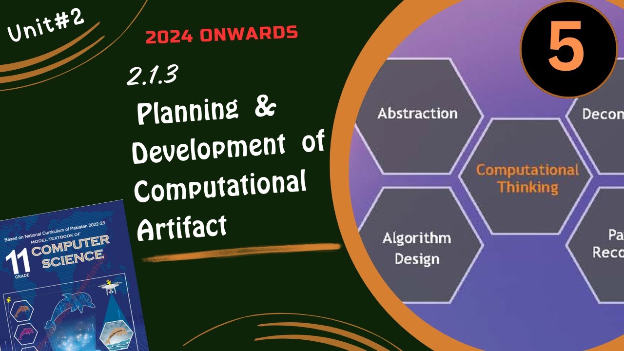 Lecture#5 | Unit#2 | Planning and development of a computational Artifact | FBISE | NBF| CS11 | ICS1