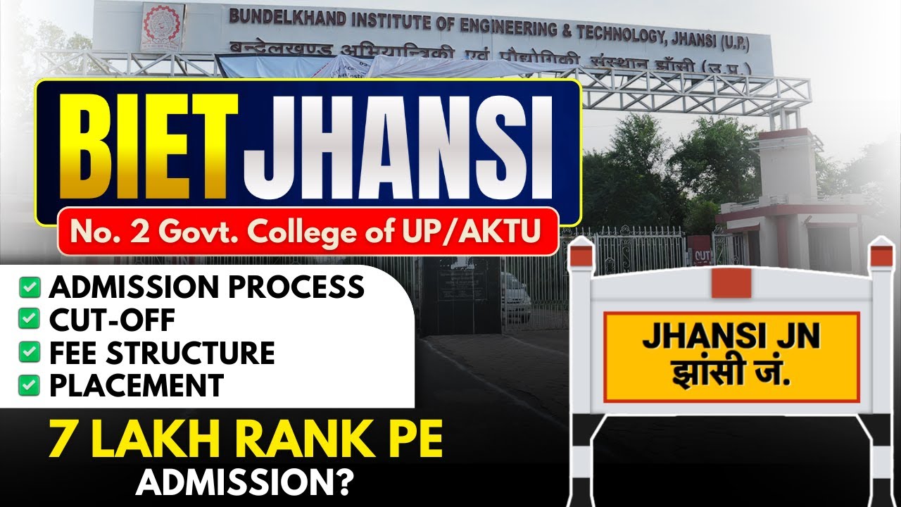 BIET Jhansi College Review 2025 | Admission Process | Cutoff | Placements | Campus Review | Hostel
