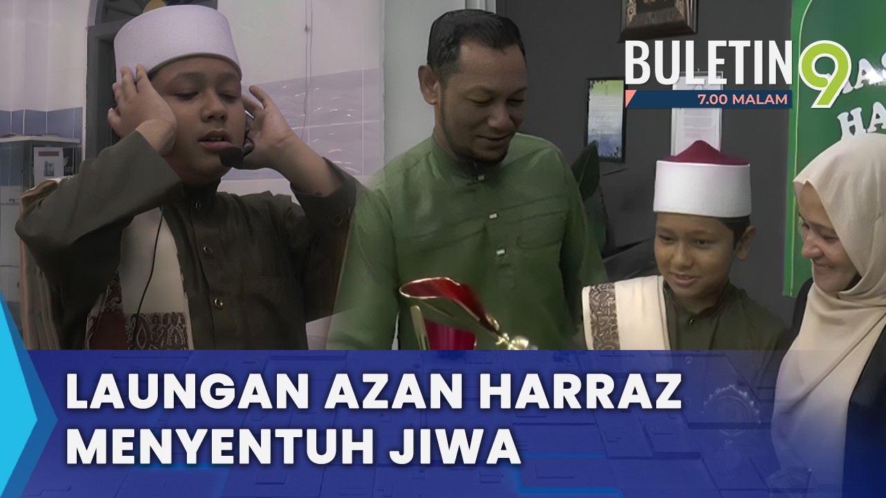 Laungan Merdu Azan Bilal Cilik Sentuh Jiwa (B9)
