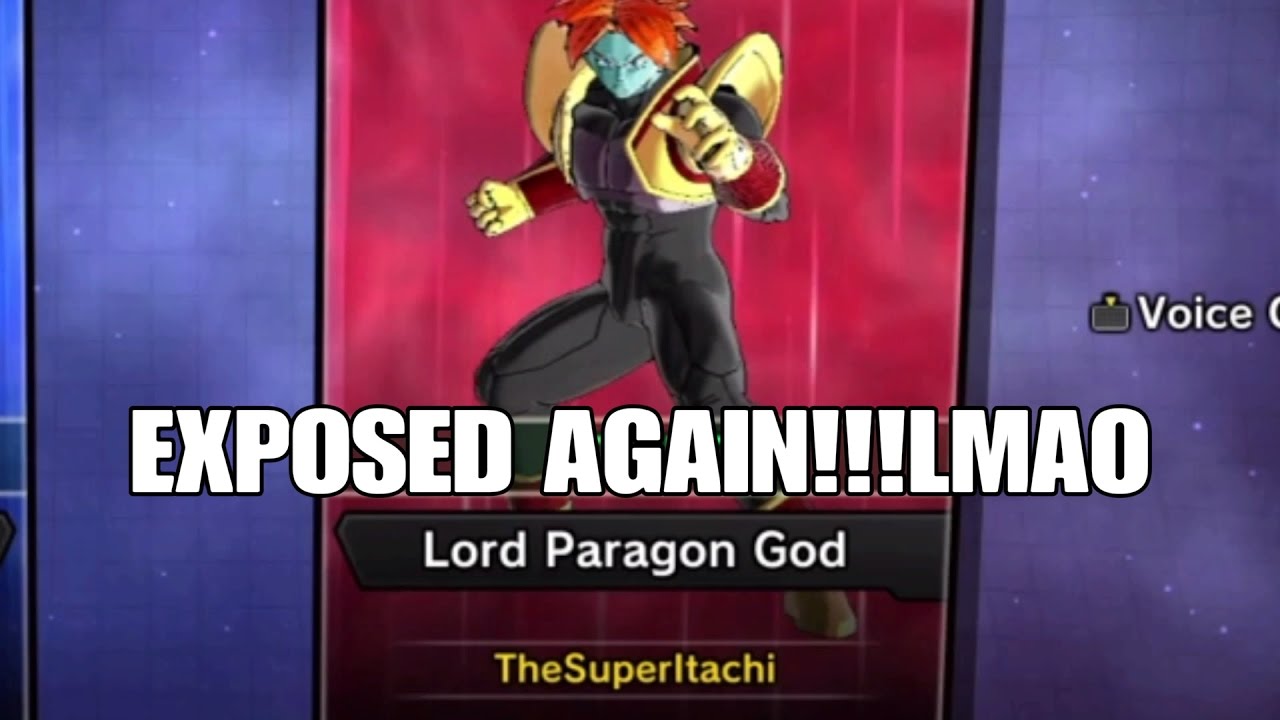 Xenoverse 2 TheSuperItachi EXPOSED AGAIN!!!!