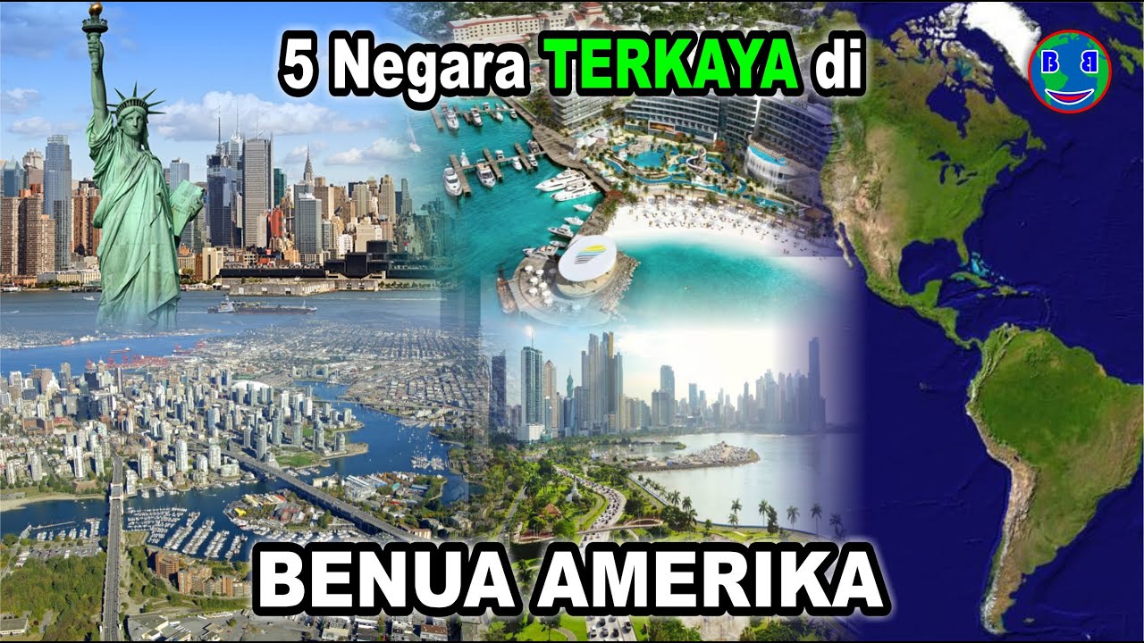 5 самых богатых стран Америки