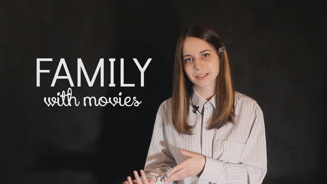 Russian family vocabulary with movies
