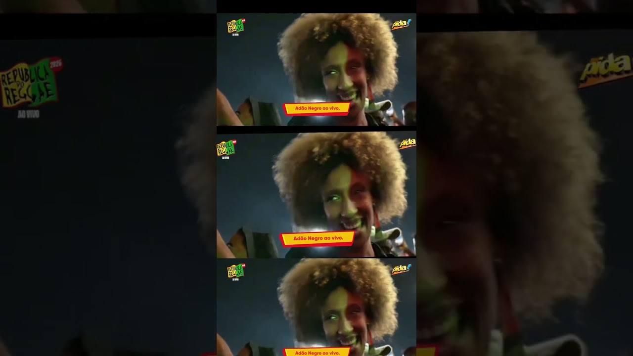 Franklin com Adão Negro na República do Reggae 