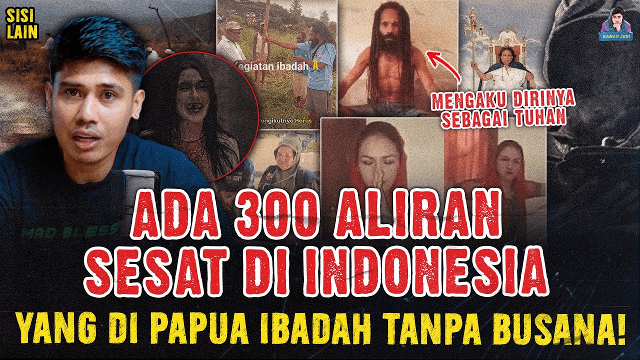 300 ALIRAN SESAT DI INDONESIA ! YANG DI PAPUA BERIBADAH TANPA BUSAN4 !