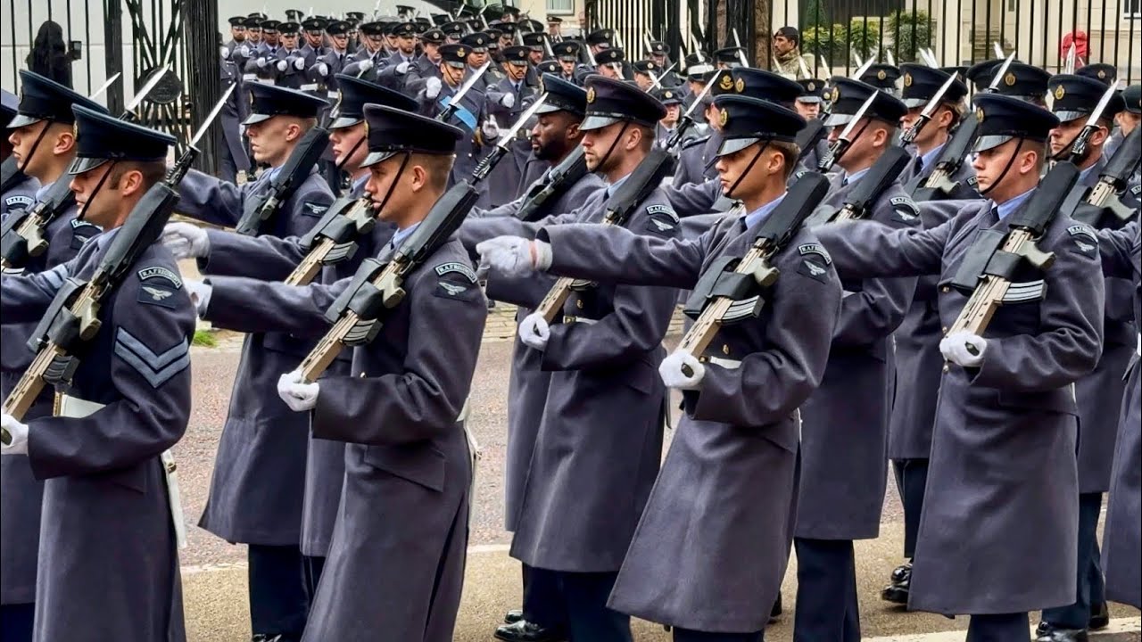 TWO POWERFUL REGIMENTS CROSS PATHS.. MUSIC SUDDENLY STOPS.
