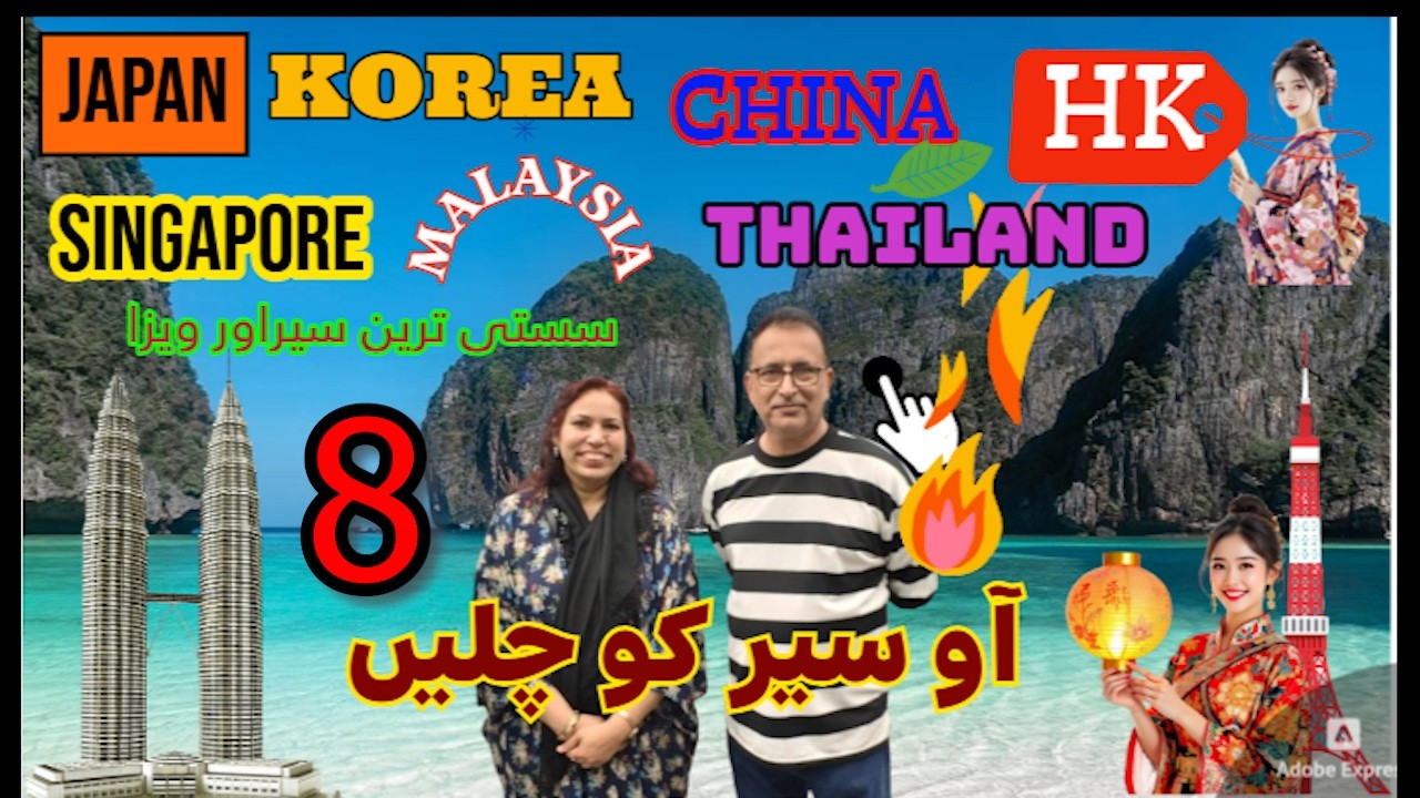 Part 8:- MtFuji Japan Tokyo 1 Tour 10 Countries  China HK Malaysia |Thailand|