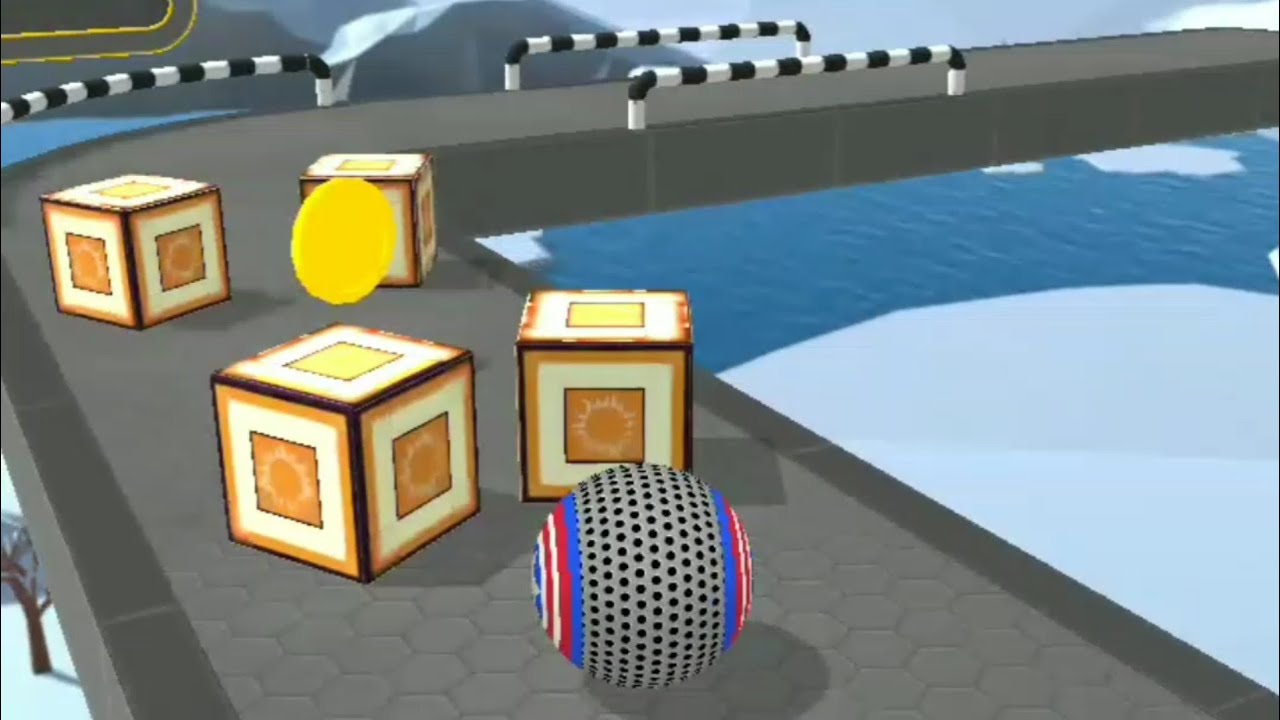 Rolling Ball Sky Escape : Level 73