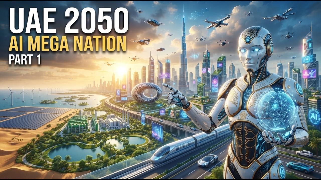 United Arab Emirates 2050: The World's First AI Mega Nation 🇦🇪🤖 | Future Beyond Imagination