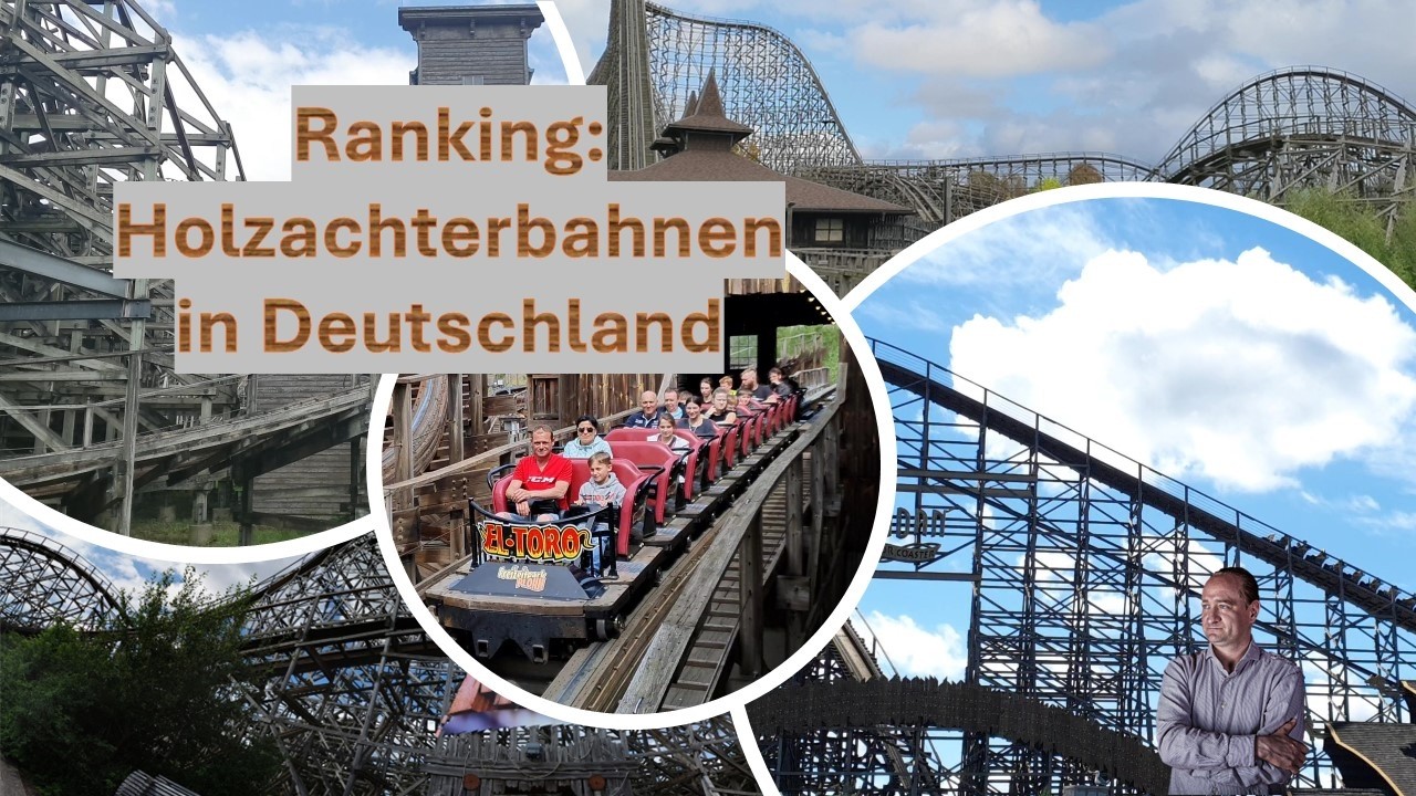 Holzachterbahnen in Deutschland? Alle Woodies im Ranking: Bandit, Mammut, El Torro, Wodan & Colossos