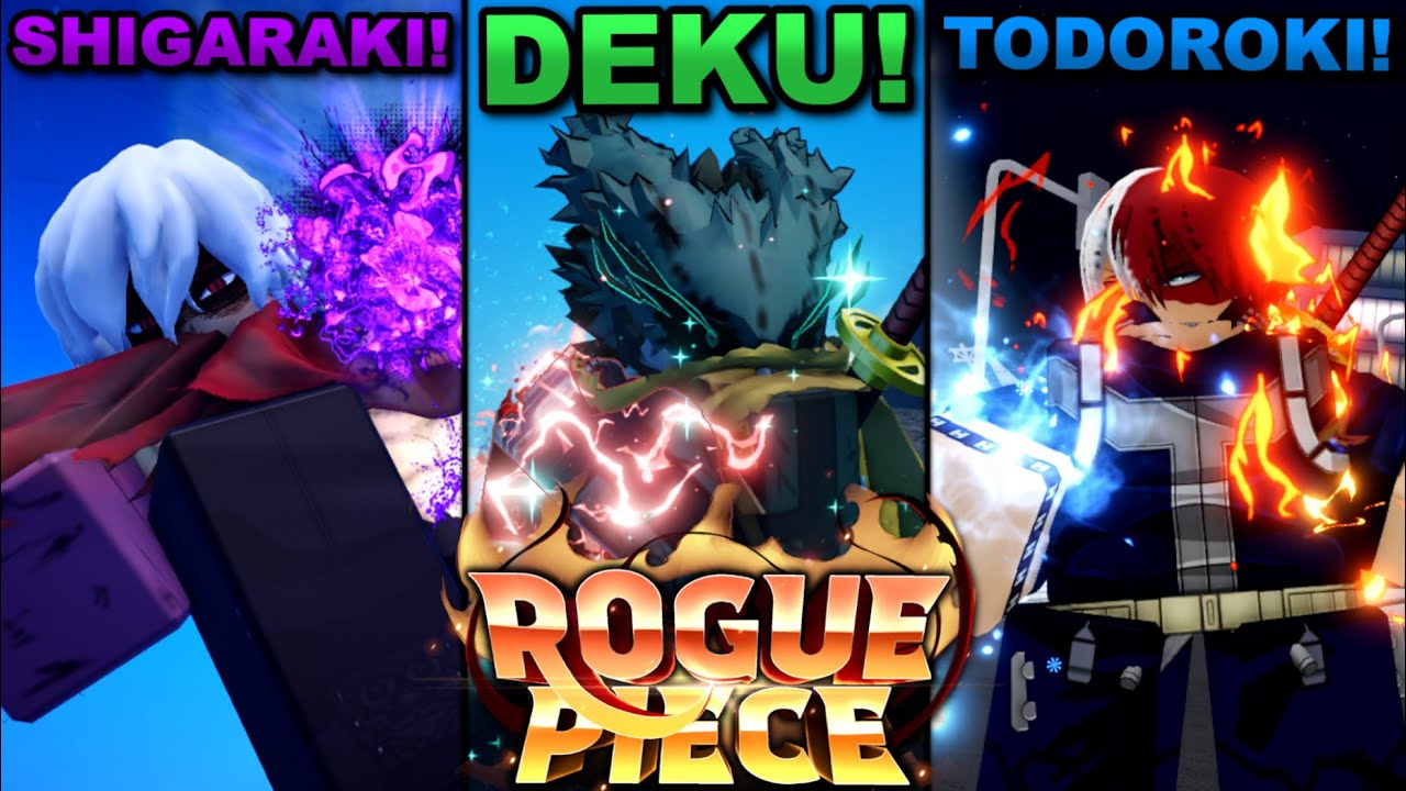 Getting The Strongest Super Powers (One For All, All For One) In Roblox Rogue Piece!