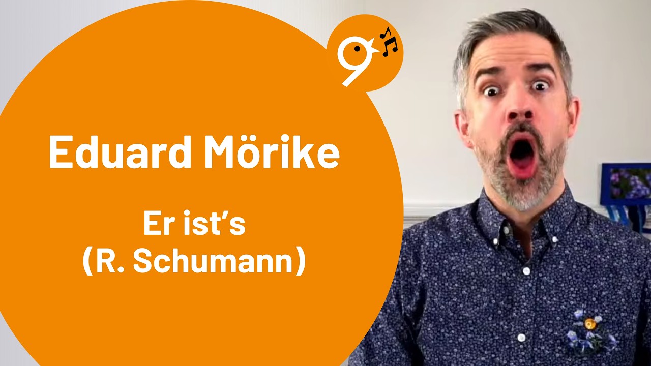 Einsingen um 9 (8.3.26) mit Benjamin, Mörike, Er ist's, Frühling lässt sein blaues Band, Schumann