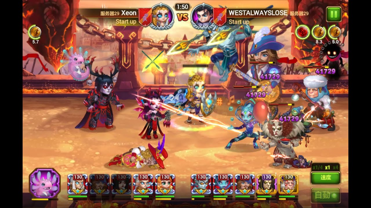 #HeroWars Dante team defended 700K+ Twins team