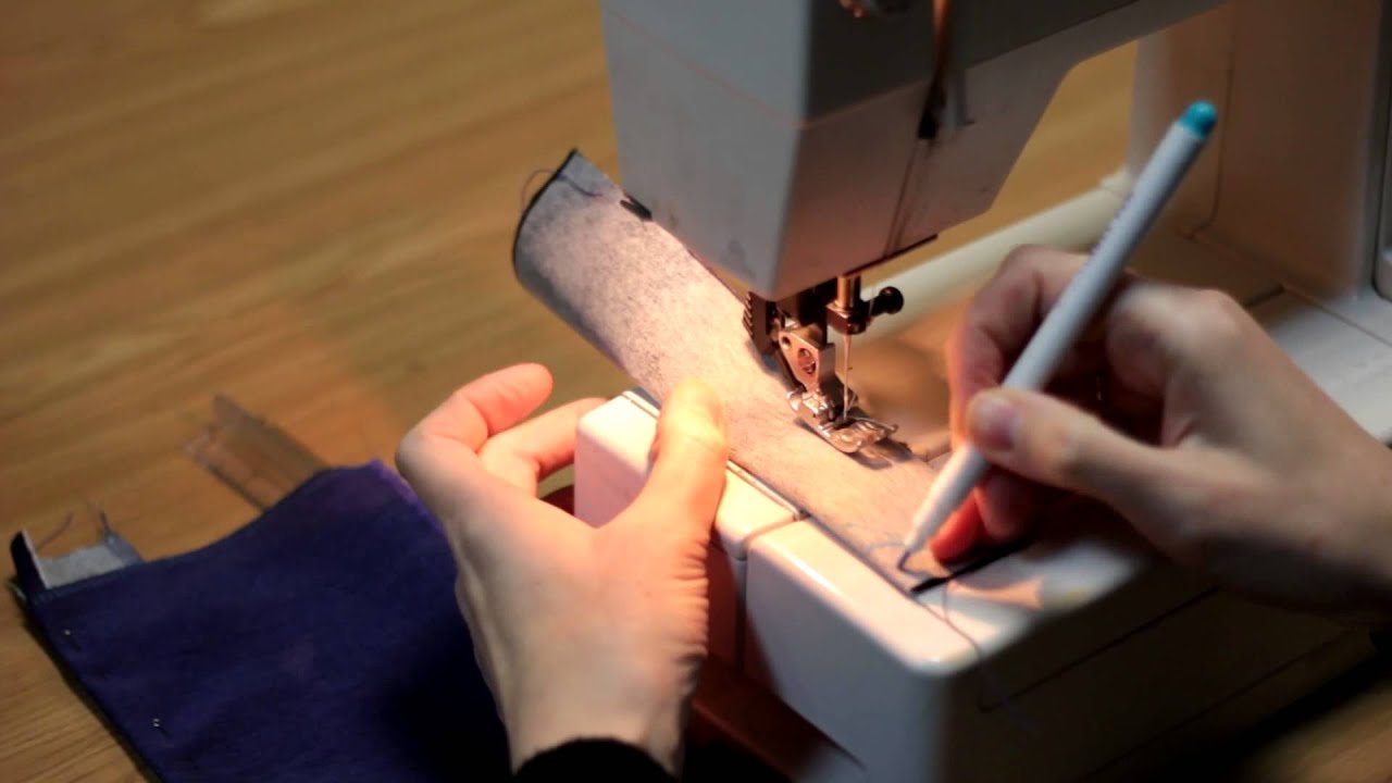 Классическая молния с гульфиком на Sewing.lv