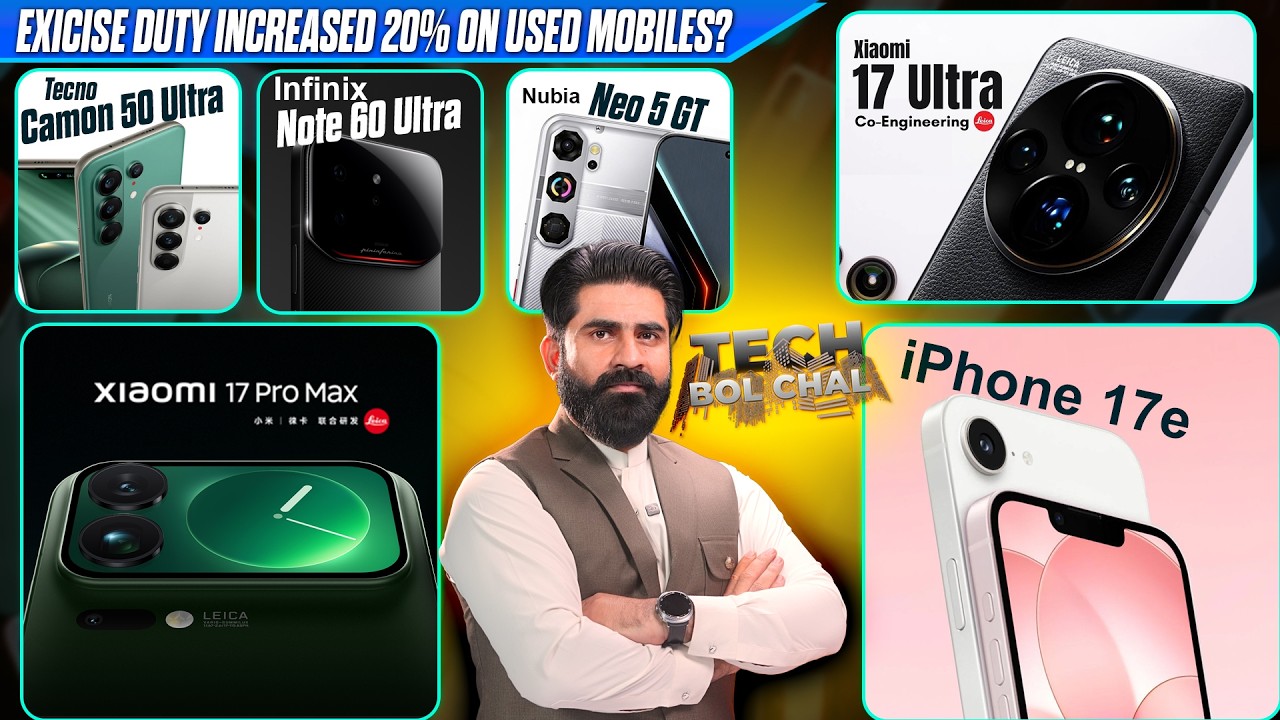 Infinix Note 60 Ultra,Vivo V70 FE,POCO X8 Pro,Xiaomi17 Ultra Price,Tecno Camon50,MWC 2026 ! Ep14
