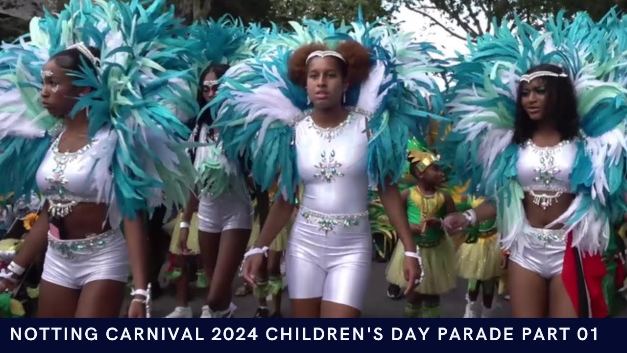 Notting Carnival 2024 Children's Day Parade Part 01.