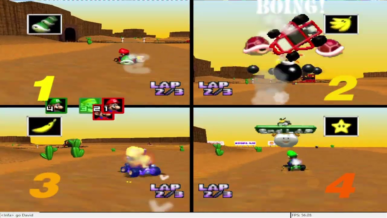 Mario kart 64 - Killera doubles tournament 2025