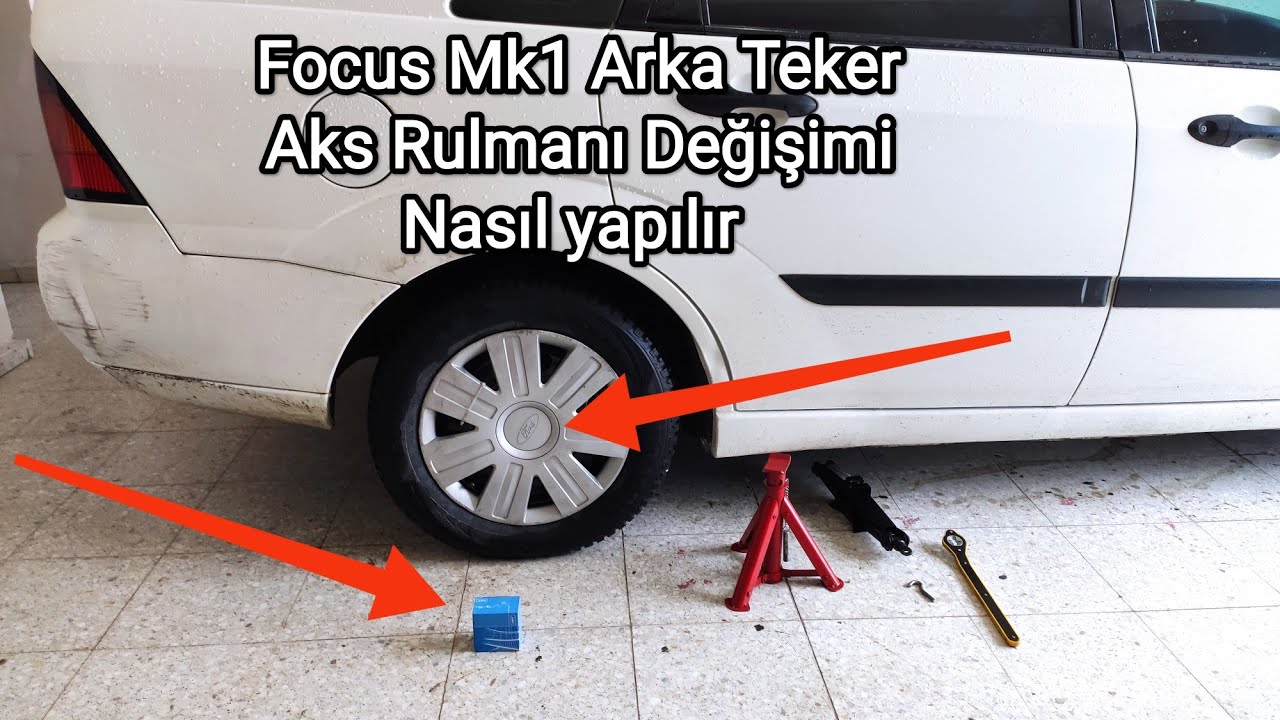 Focus Mk1 Arka Teker Aks Rulmanı Değişimi - Axle Bearing Replacement