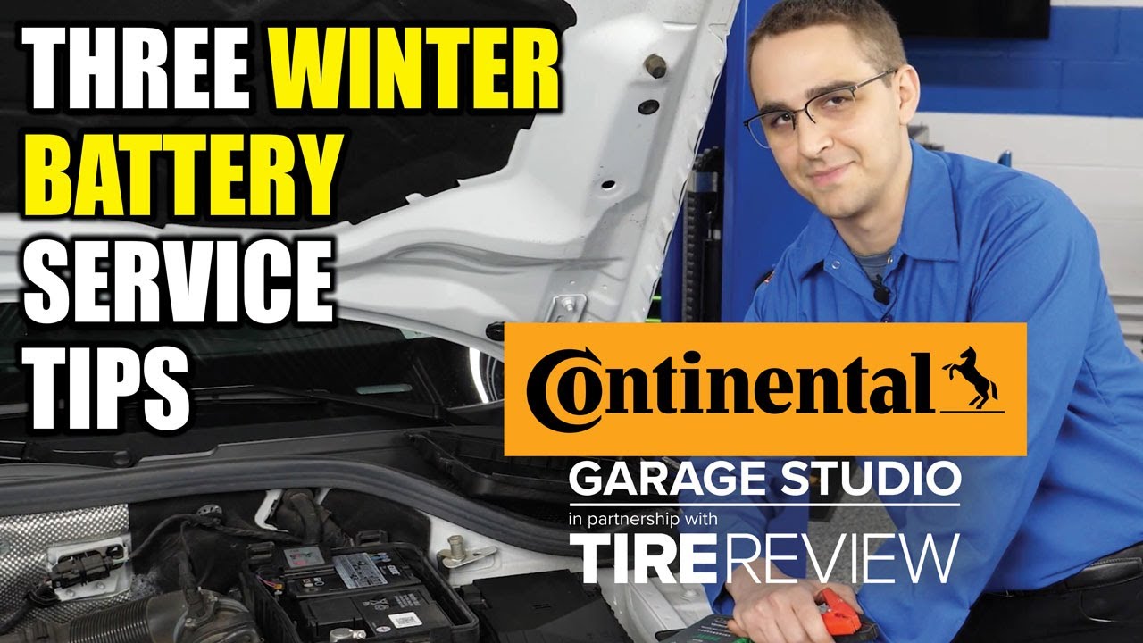 Three Winter Battery Service Safety Tips