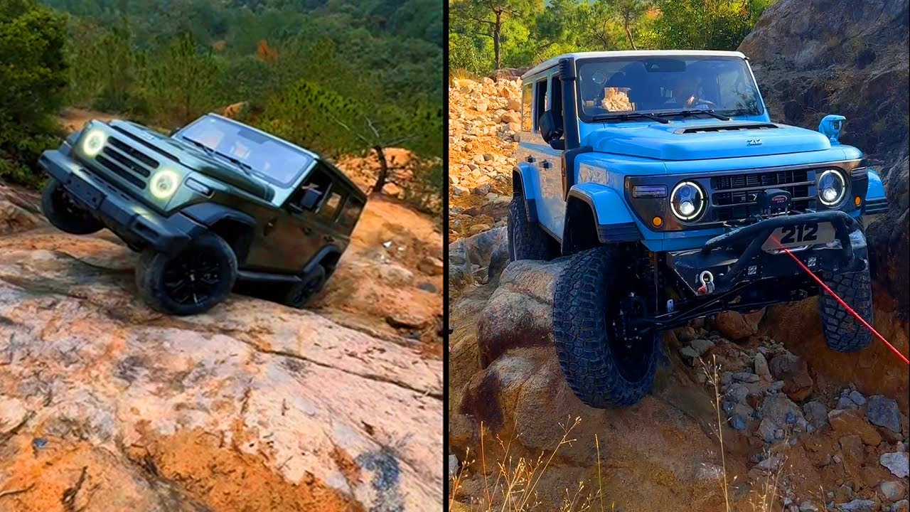 Off-road Challenge: Chinese Cars BAW BJ212 2.4T Whose Power Reigns