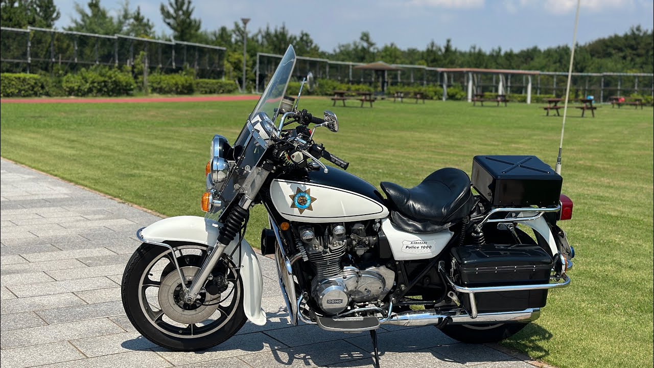 事故、、修理と修理後にコーヒーブレイクミーティングへ！Kawasaki KZ1000PモトブログＮｏ６