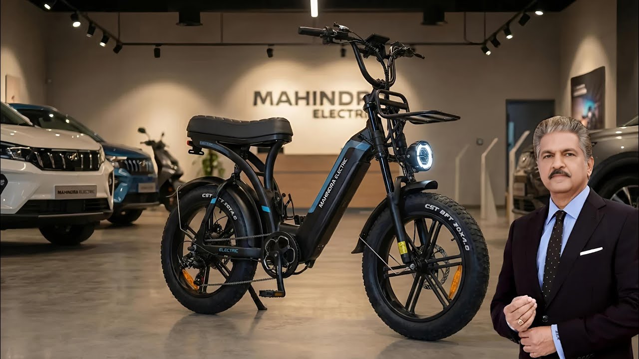 Finally Mahindra Electric Cycle Launched 🤯 | 120Km Long Range | 75Km/h Top Speed | Price₹28,000