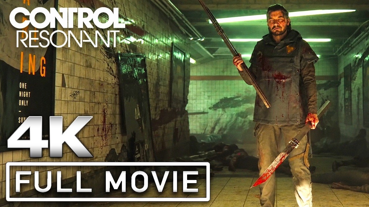 CONTROL: RESONANT All Cutscenes (Full Game Movie) 4K 60FPS Ultra HD
