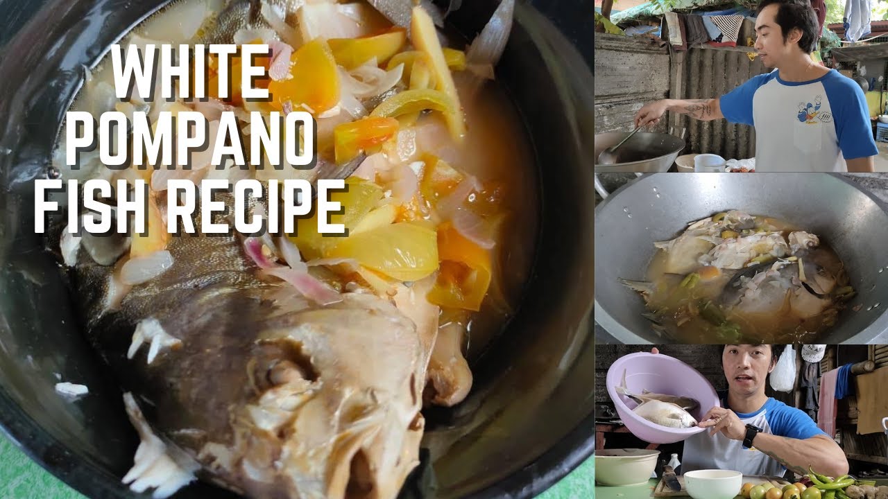 WHITE POMPANO FISH RECIPE (Pangat) - Quarantine Cooking
