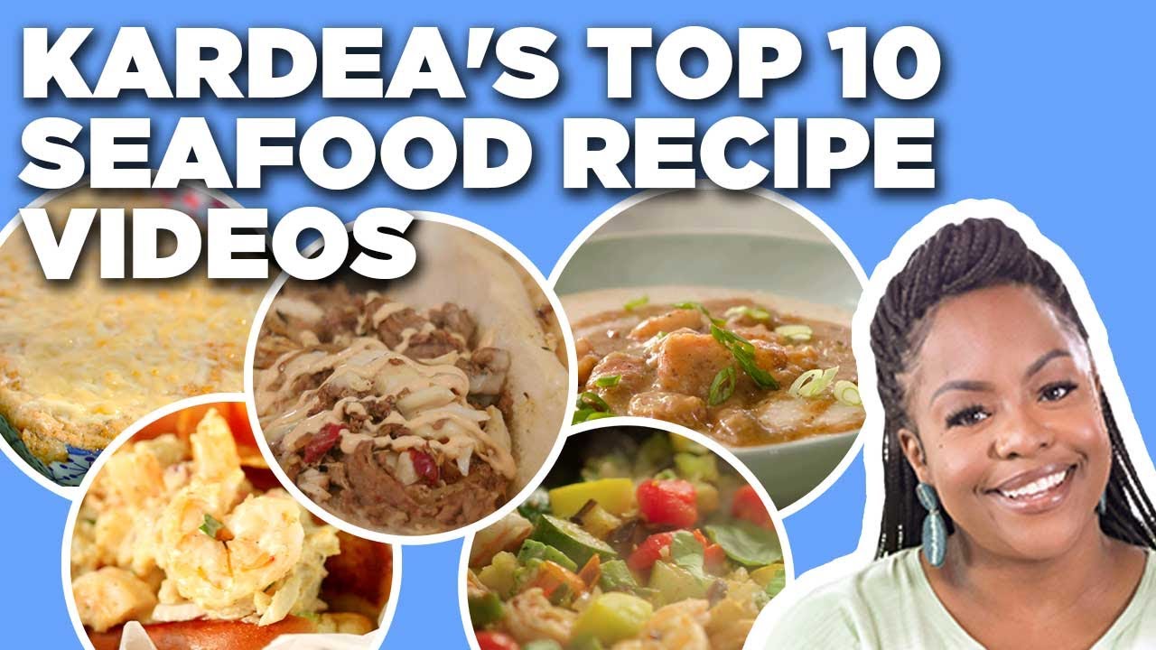 Kardea Brown's Top 10 Seafood Recipe Videos | Delicious Miss Brown | Food Network