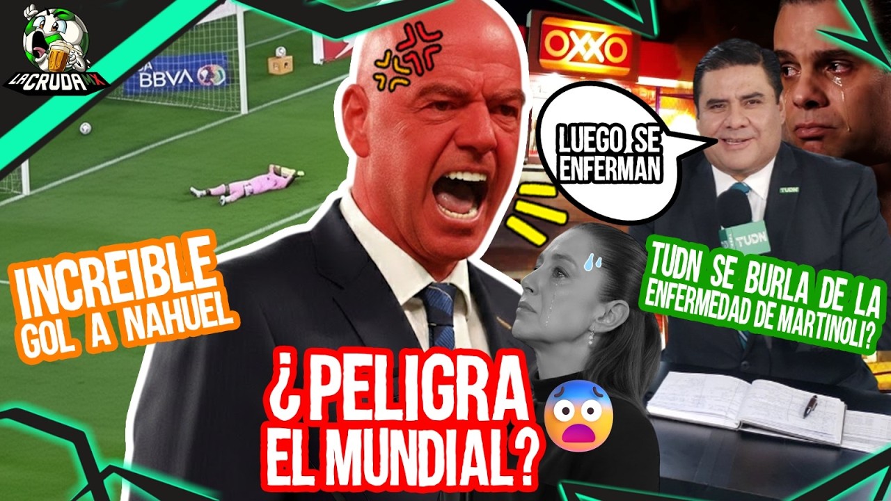 INCREIBLE Gol a Nahuel, TUDN se burla de Enfermedad de Martinoli ¿Peligra el MUNDIAL? 😨 Cruda J7
