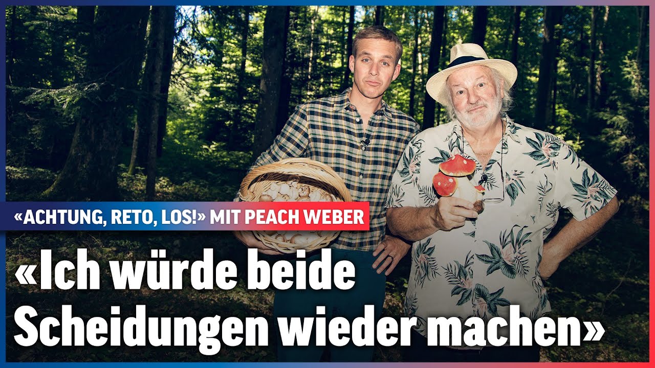 Peach Weber geht mit Scherrer trotz Phobie pilzeln | Achtung, Reto, los! | Folge 10