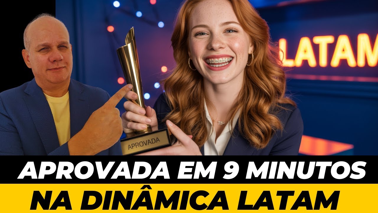 Dinâmica de Grupo Latam - 5 Palavras que podem te Aprovar + RÁPIDO