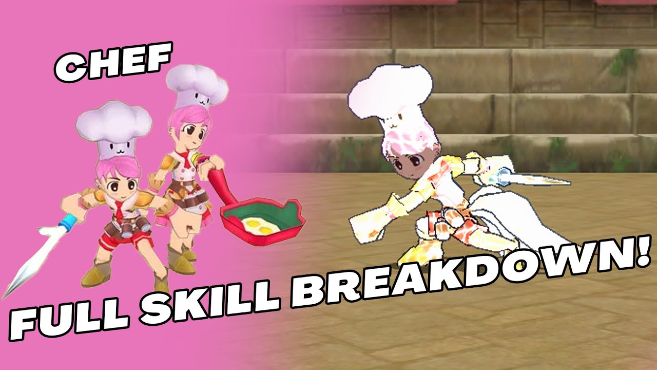 Chef Full Skill Breakdown - Seal Online TH 2025