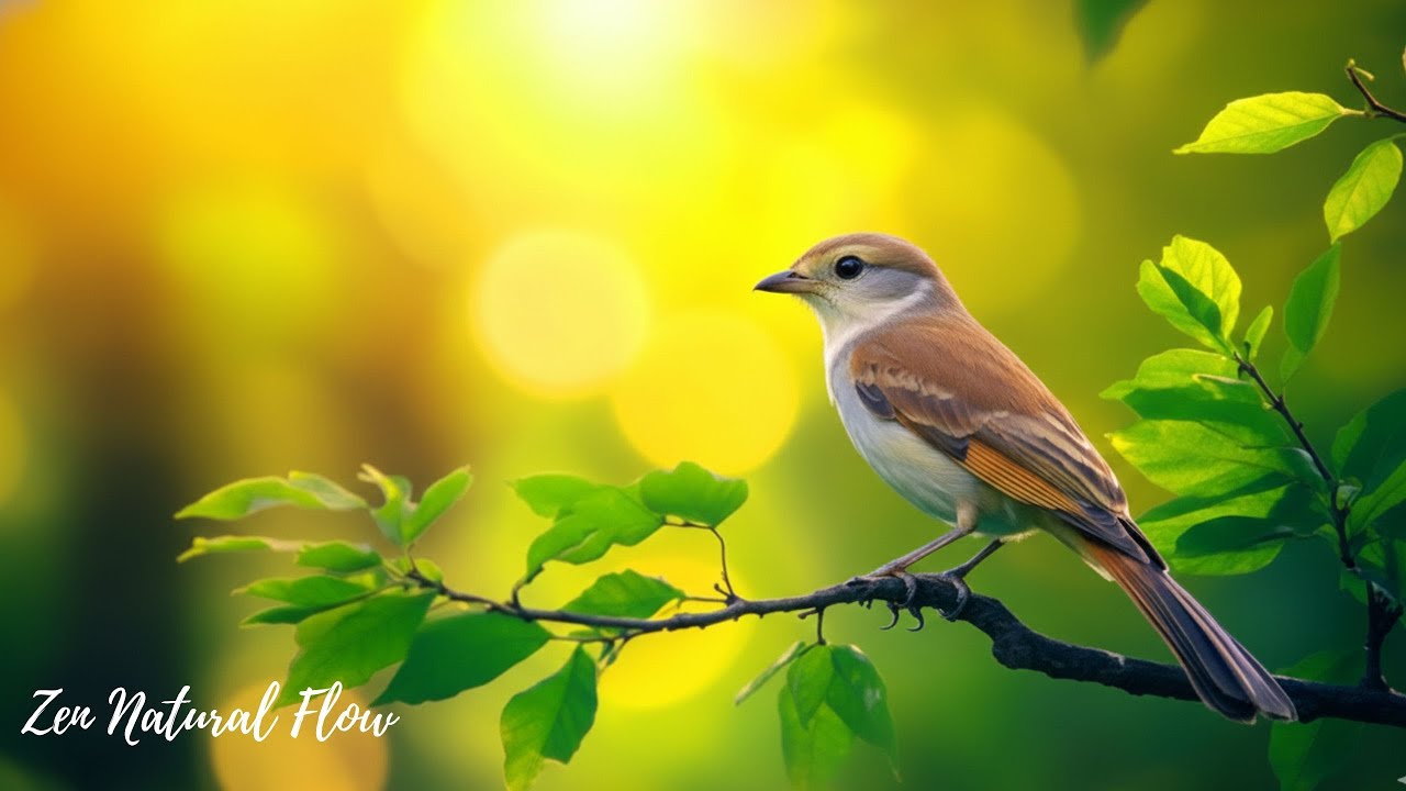 Relaxing Piano Music with Bird Sounds | Peaceful Morning Nature Ambience