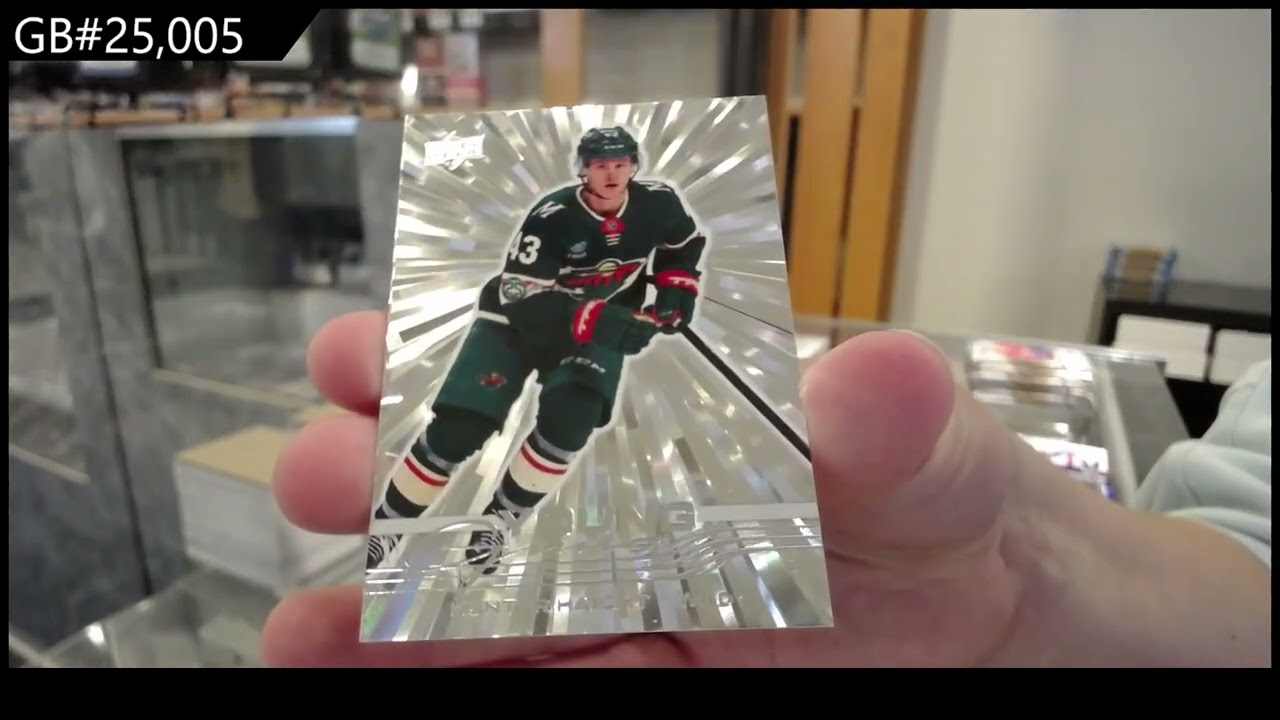GB #25,005 - 2025-26 UD Серия 1 и Серия 2 Хоккей 4 Box Break