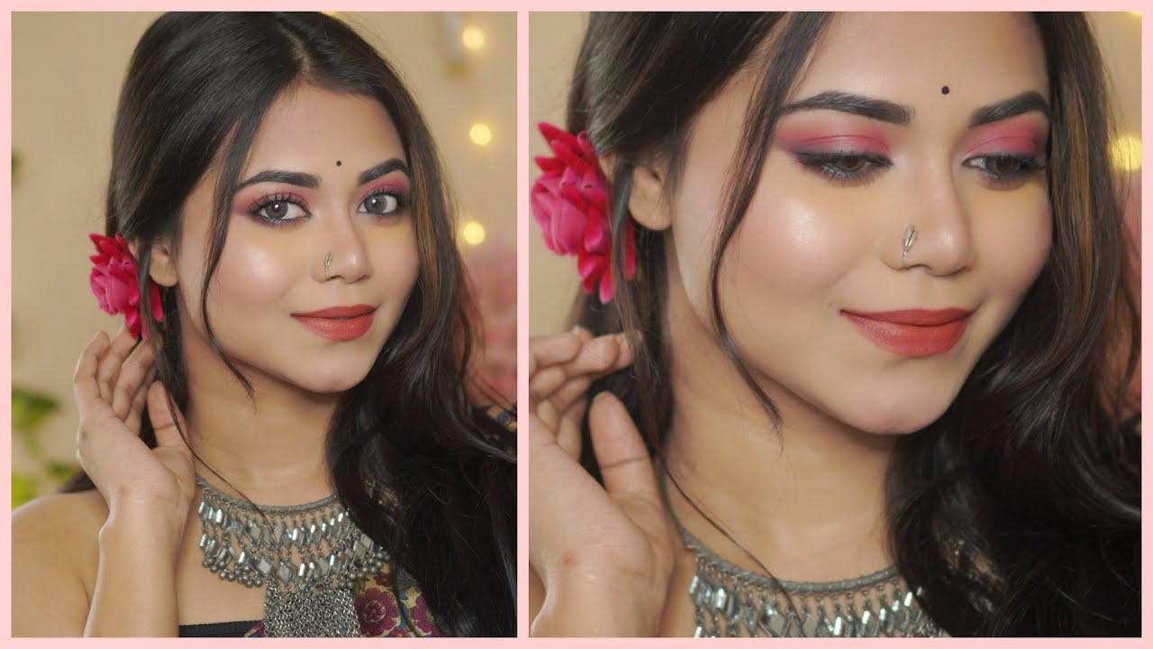 Super Affordable Saraswati Puja Makeup | Easy and Beginner Friendly