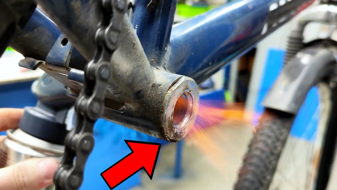 Why is it hard to pedal a bicycle? Fix bike bottom bracket