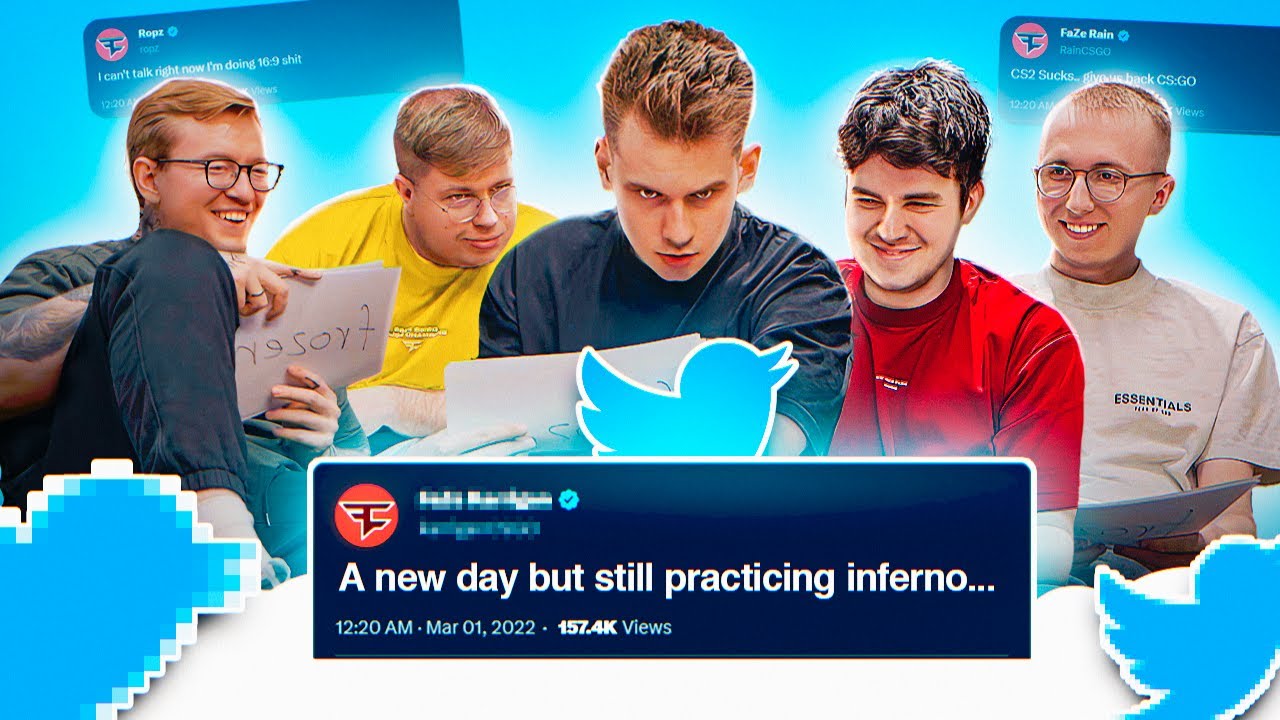 FaZe CS Team vs Their Old Tweets 🤯 (FaZe CS)