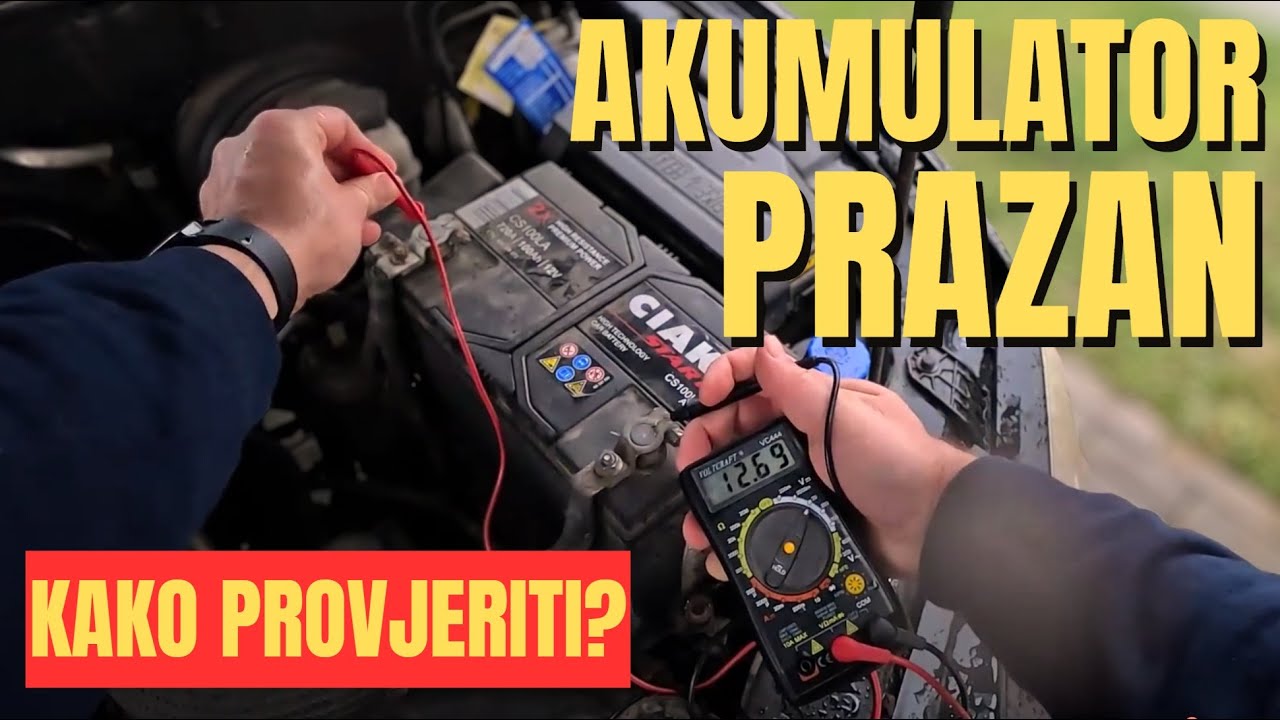 Prazan Akumulator - kako provjeriti & 3 načina kako upaliti auto