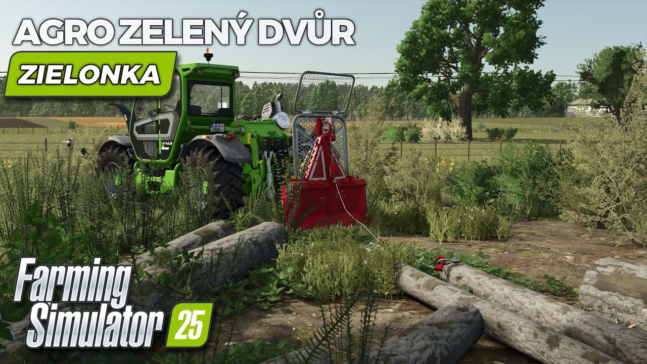 FS25 | Agro Zelený Dvůr #03 | Zahájení provozu pily  #farmingsimulator25