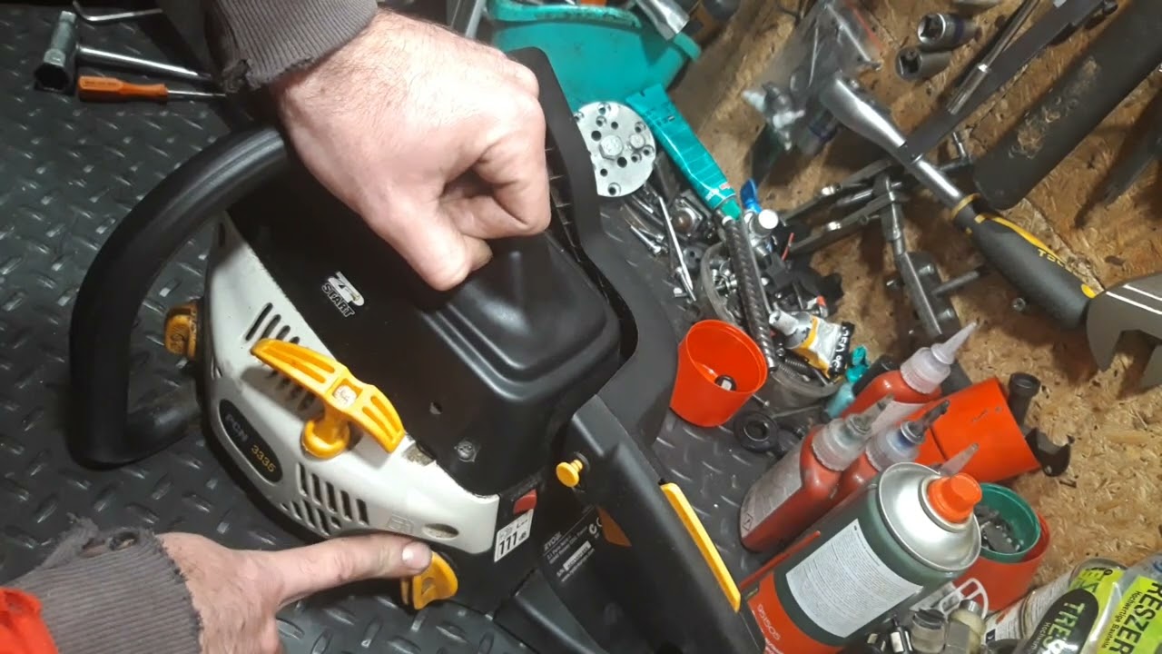 Бензопилка Ryobi RCN-3335 - два різа і глохне Чому