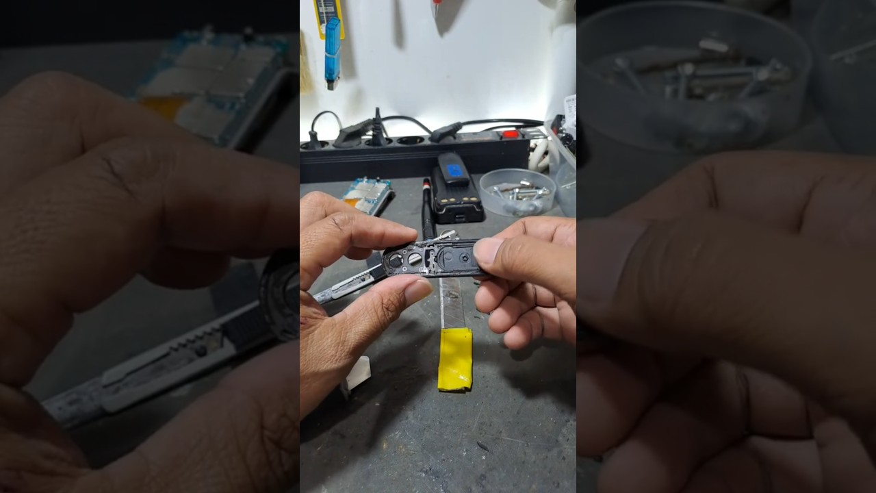 Perbaikan tombol HT Motorola XIR P8660i live