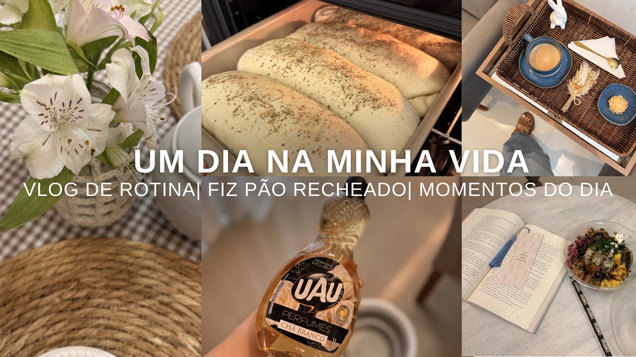 VLOG DE ROTINA| Fiz p&atilde;o recheado, cuidados com o lar, fiz microagulhamento, e sobre ser mediana. 