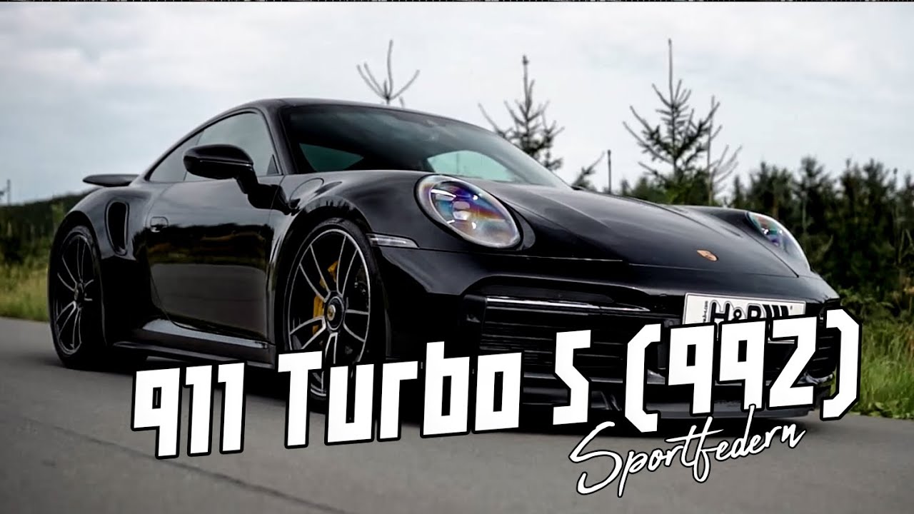 Porsche 911 Turbo S (992) - Sportfedern ≡ H&R