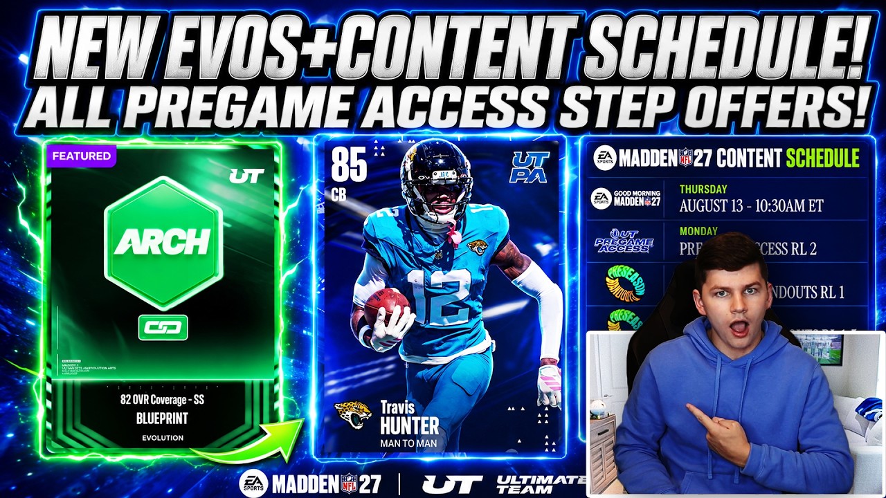 ALL PREGAME ACCESS STEP OFFERS! NEW EVOS, CONTENT SCHEDULE, AND MORE!