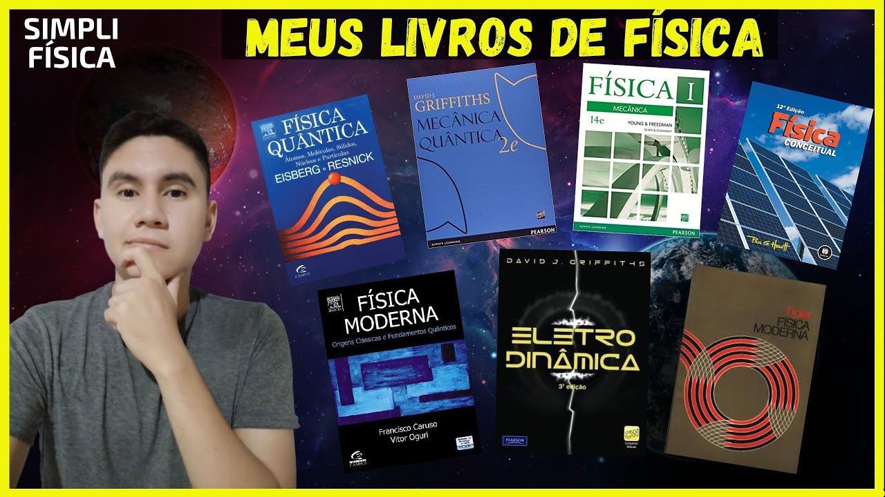 TODOS OS LIVROS DE FÍSICA QUE COMPREI ATÉ AGORA