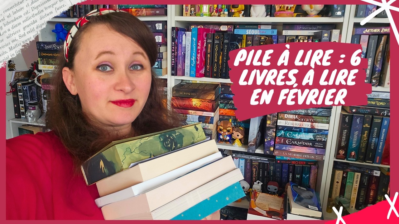 📚 Ma PILE &Agrave; LIRE de F&eacute;vrier 2026 : 6 livres pour un petit mois  📖
