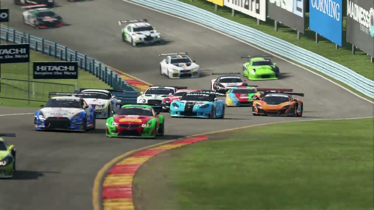SLS AMG GT3 || Watkins Glen International GP || 6 Lap Race and Replay || Project CARS 2