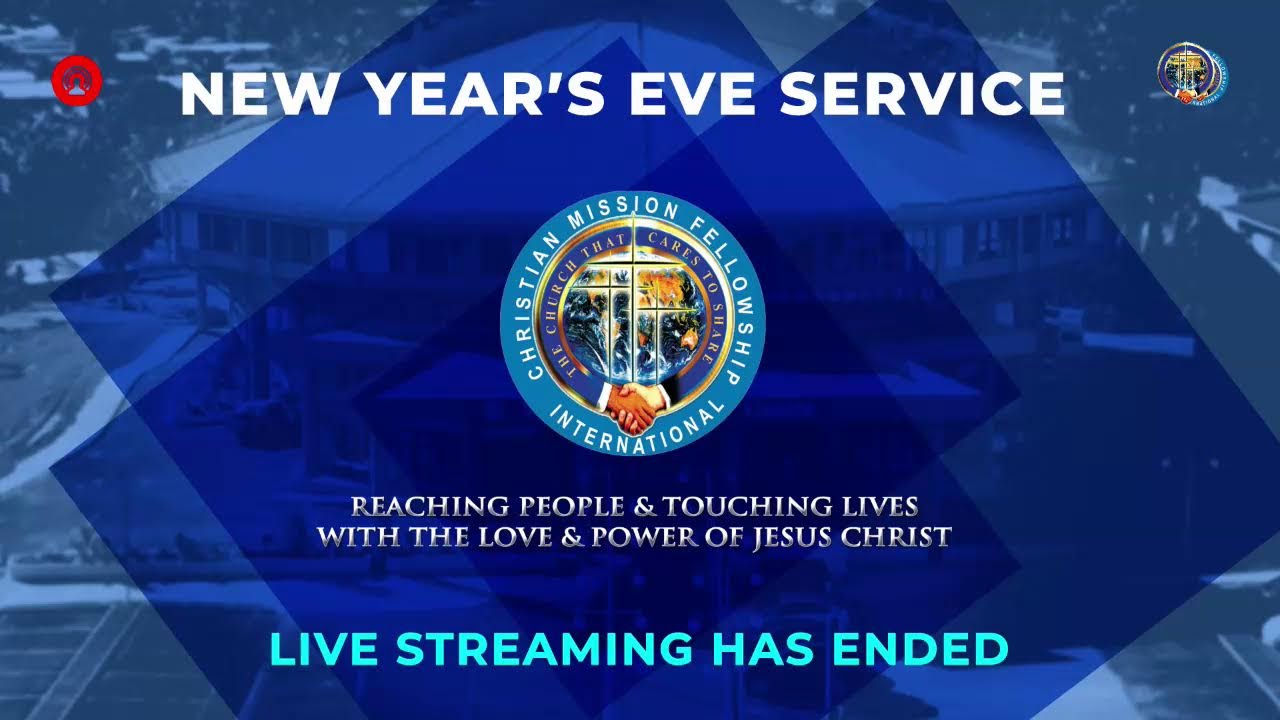 Church Online —New Years Service| Streaming Live from World Harvest Centre| 31st December 2023